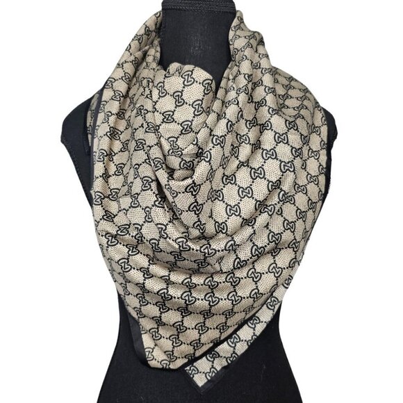 Silk Scarf Medium Square 90*90cm - Picture 1 of 9